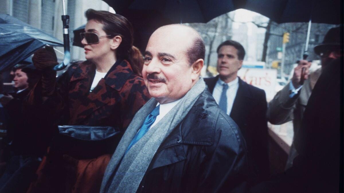 Adnan Khashoggi, wealthy arms dealer and Iran-Contra figure, dies at 81 - Los Angeles Times Adnan Khashoggi, wealthy arms dealer and Iran-Contra figure, dies at 81 - Los Angeles Times