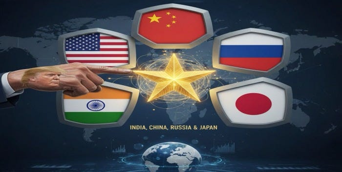 Trump mulling 'Core‑5' bloc with India, China, Russia, Japan