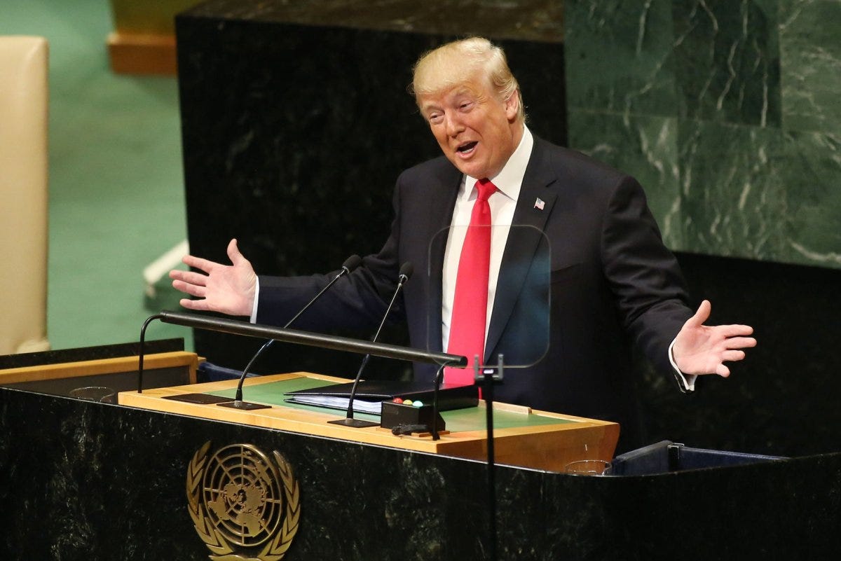 Full text: President Donald Trump's speech to United Nations - UPI.com