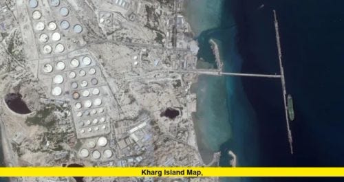 Kharg Island Map